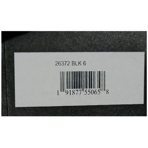 Mac Duggal One Shoulder 80s Retro Glam Ruffle Trim High Slit Black Gown 6 NWT - Picture 9 of 9